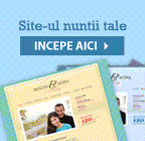 Site-ul nuntii tale in 5 minute