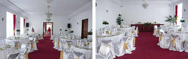 Restaurant nunta hotel Cota 1400 Sinaia interior